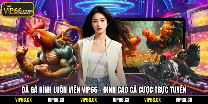 Đá Gà Bình Luận Viên Vip66 - Đỉnh Cao Cá Cược Trực Tuyến