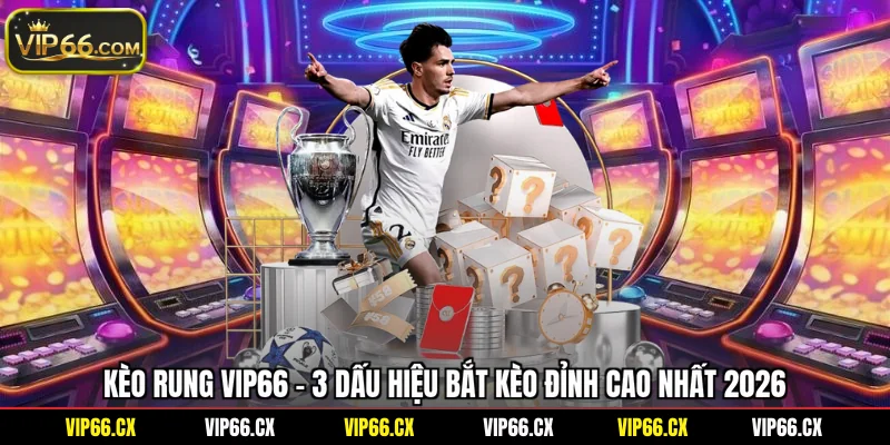 Kèo Rung Vip66 - 3 Dấu Hiệu Bắt Kèo Đỉnh Cao Nhất 2026